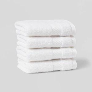 Performance Plus Bath Washcloths 4 Pack White- Threshold™