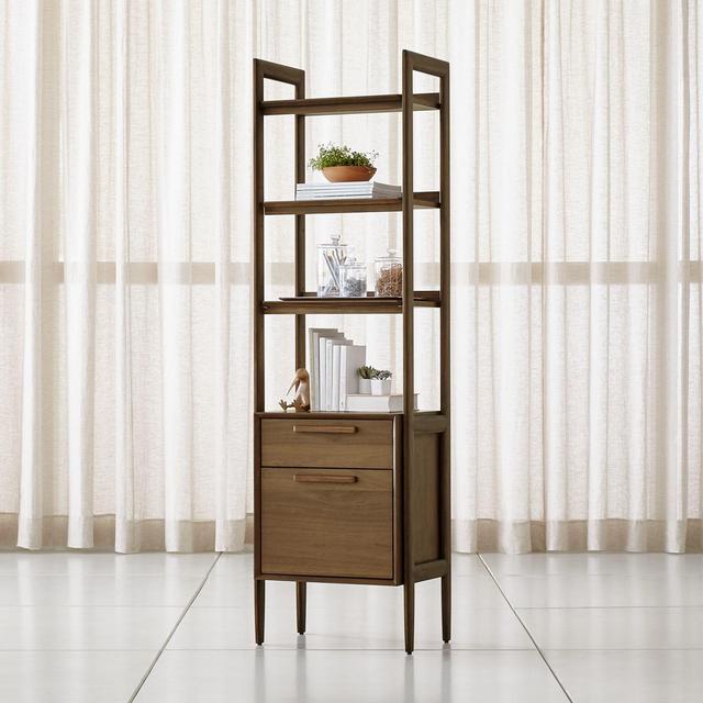 Tate Bookcase File Cabinet