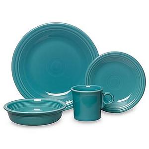 Fiesta® Dinnerware Collection in Turquoise