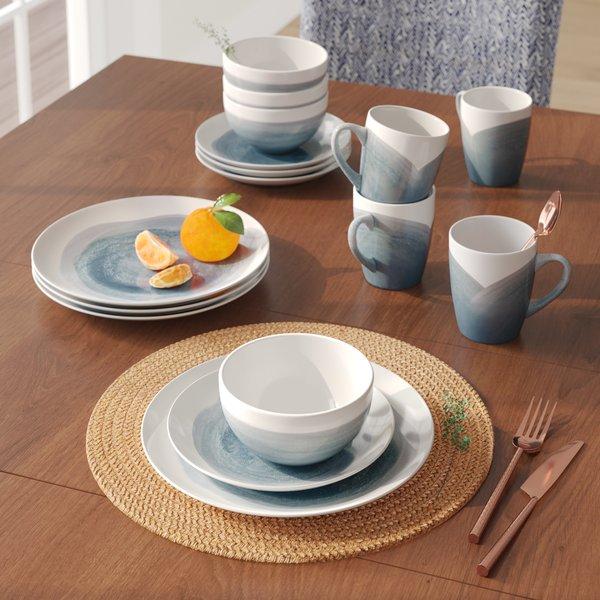 Valia 16 Piece Full Set, Service for 4