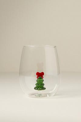 Jolly Icon Stemless Wine Glass