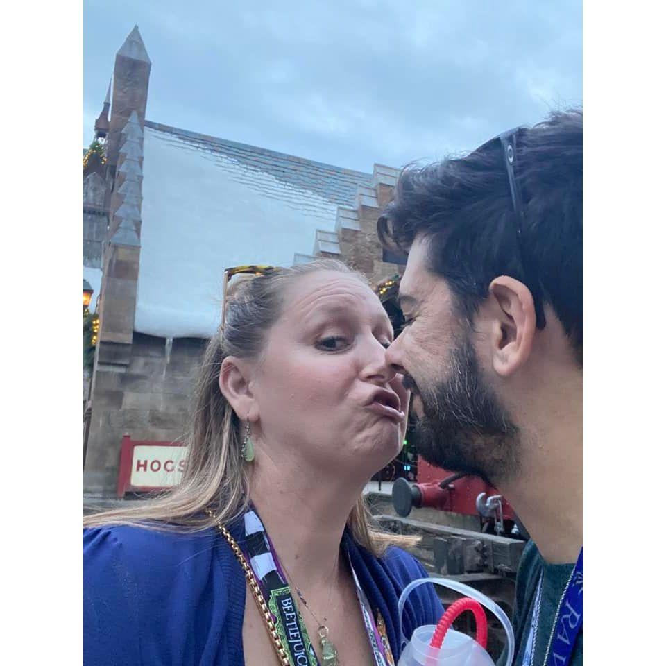 This is so us! Just a couple of goofballs!