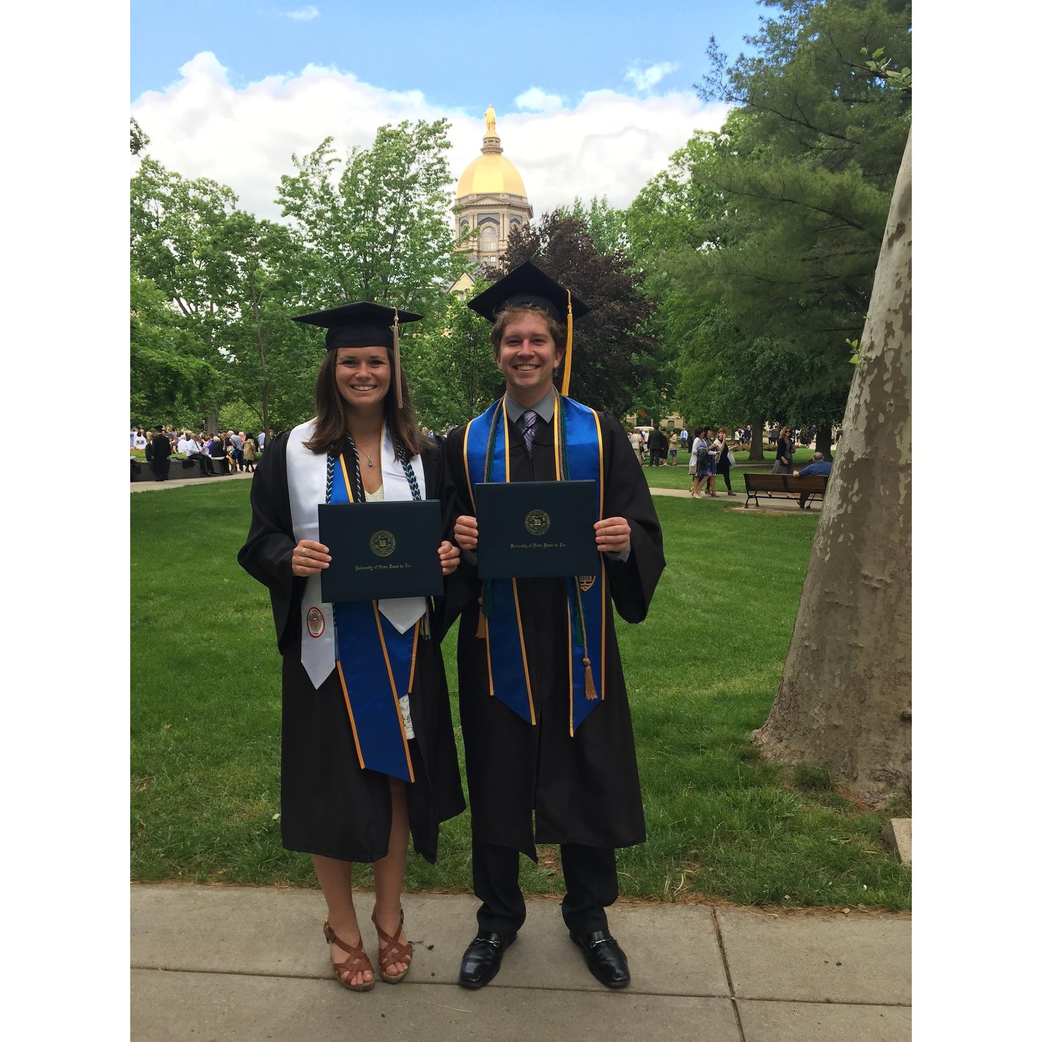 Notre Dame Graduation Day