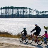 Rent bikes and ride through WaterColor, Seagrove, and along the scenic 30A trail