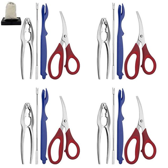 Rose for Cooking Extra Long Scissors Pliers 2pc Stainless Steel Grill Tongs  Food Tongs Rubber Spatula Spoon