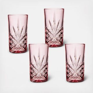 Dublin Highball Glass, Set of 4