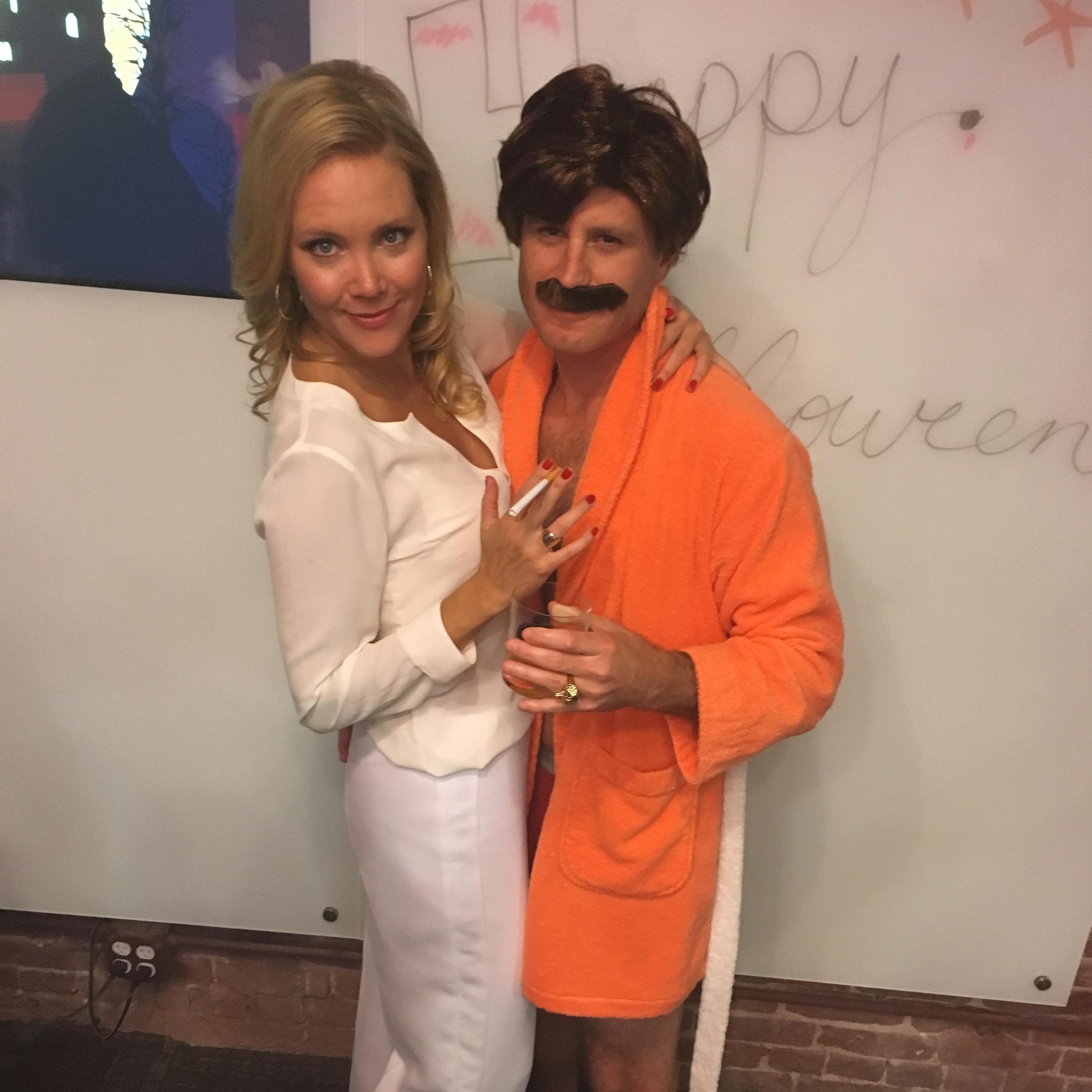Ron Burgunday & Veronica Corningstone.