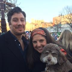 Mummers Parade on New Year's Day. R. Lamb was not having it.