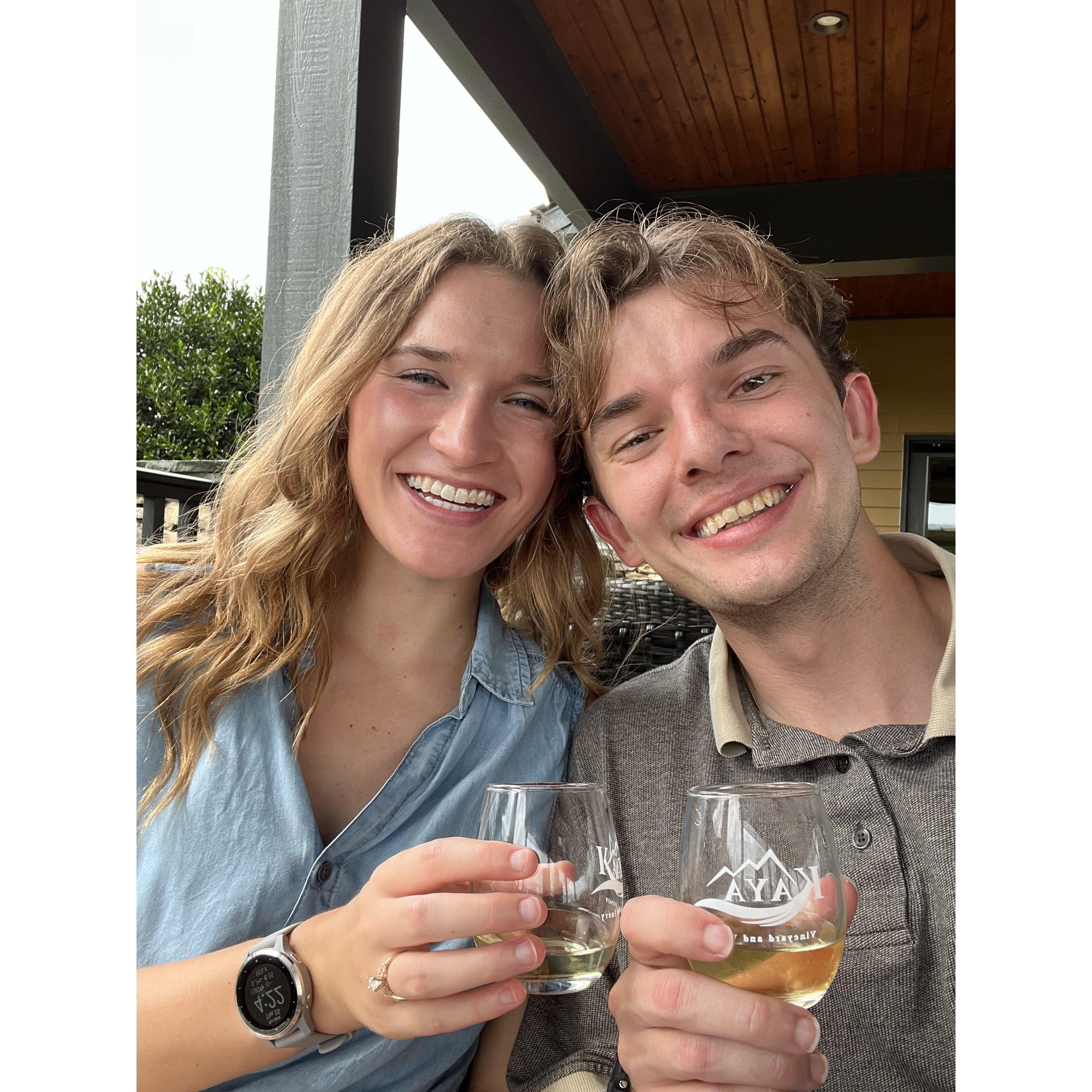 Kaylee's 21st "birt" celebration as she would call it. Our birthdays are 3 days apart, how cool is that!