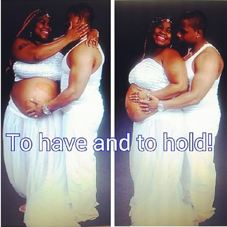 7 Months into marriage a twin pregnancy happened.