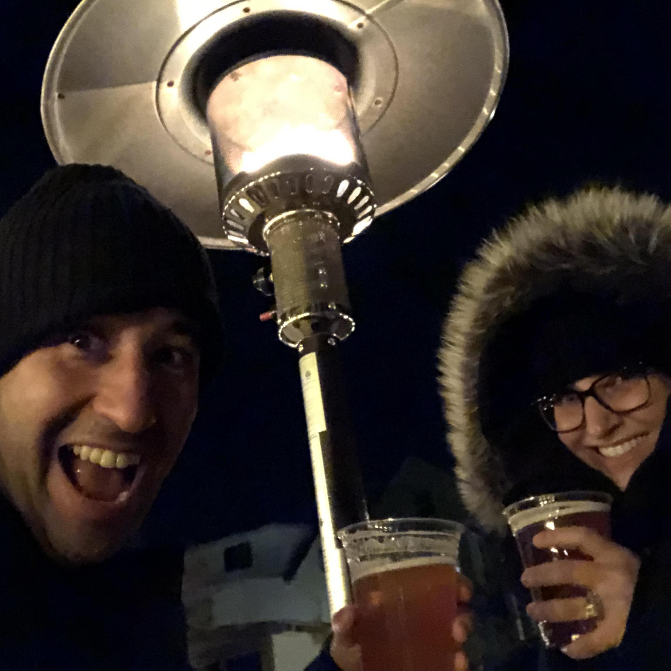 Post wedding venue search toast! Brrrr