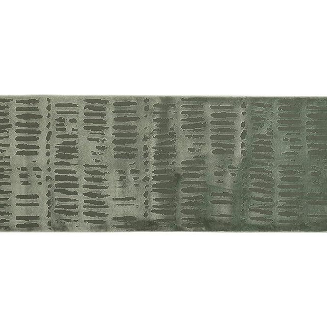 Revival Rugs - 3'x9’ Shell Runner Rug - Machine Washable Area Rug – Medium Pile 100% Recycled Polyester – Oeko-TEX Certified, Green