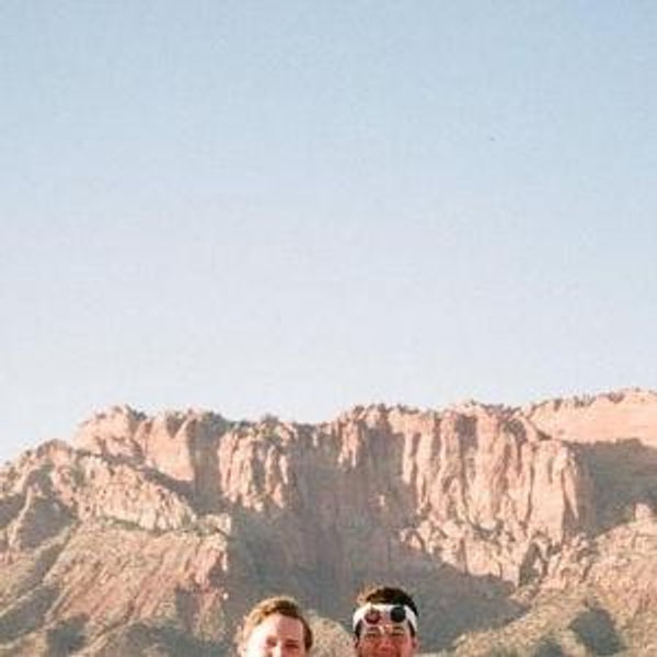 Road trip honeymoon! "City signs and dotted lines, I've never driven so far"