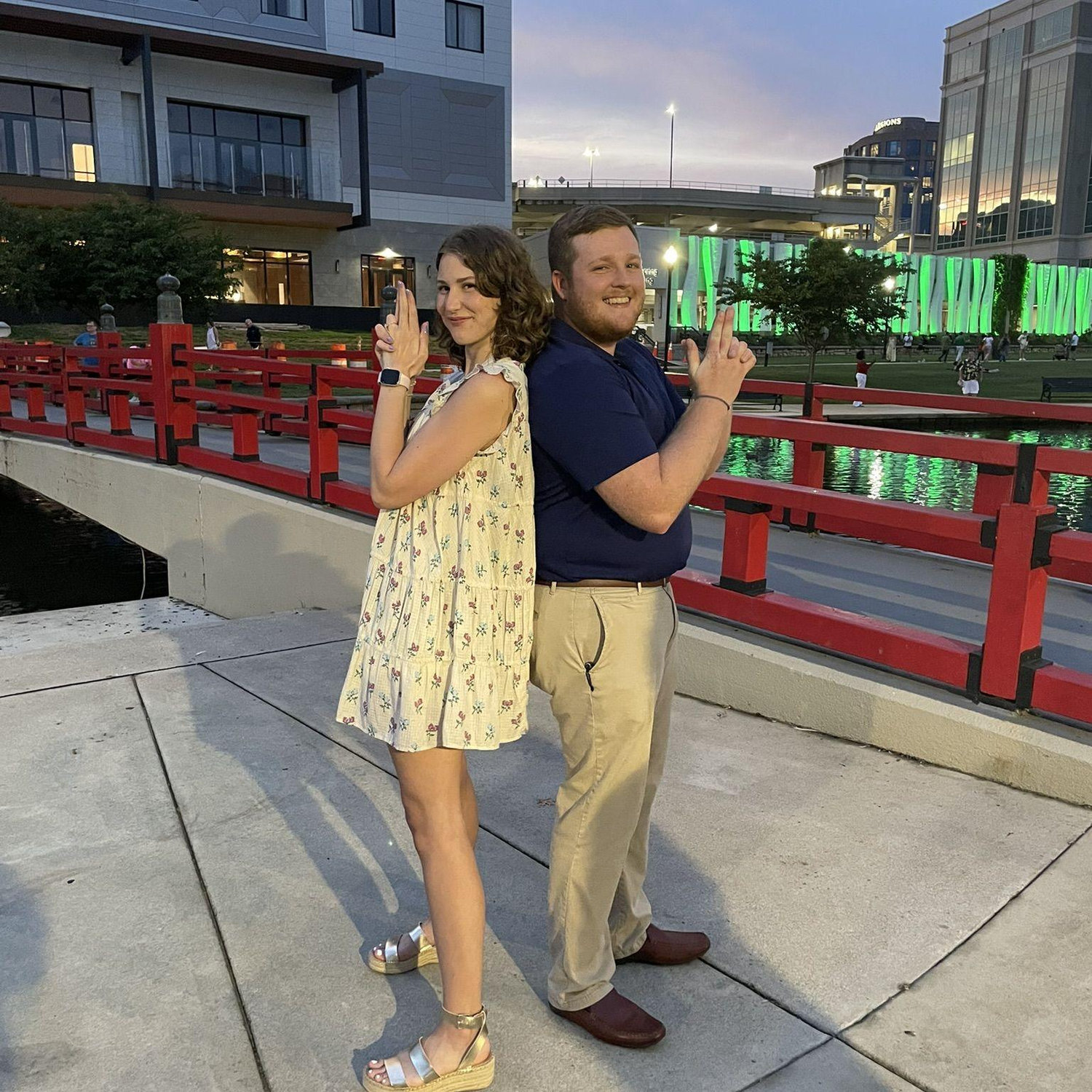 Silly engagement vibes