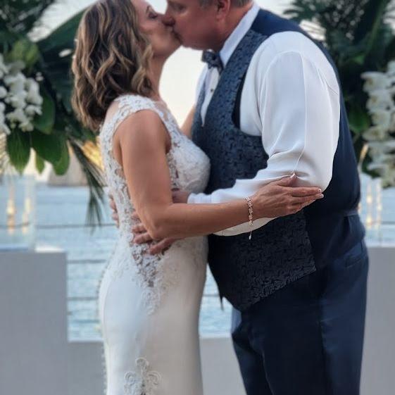 You may kiss the bride
