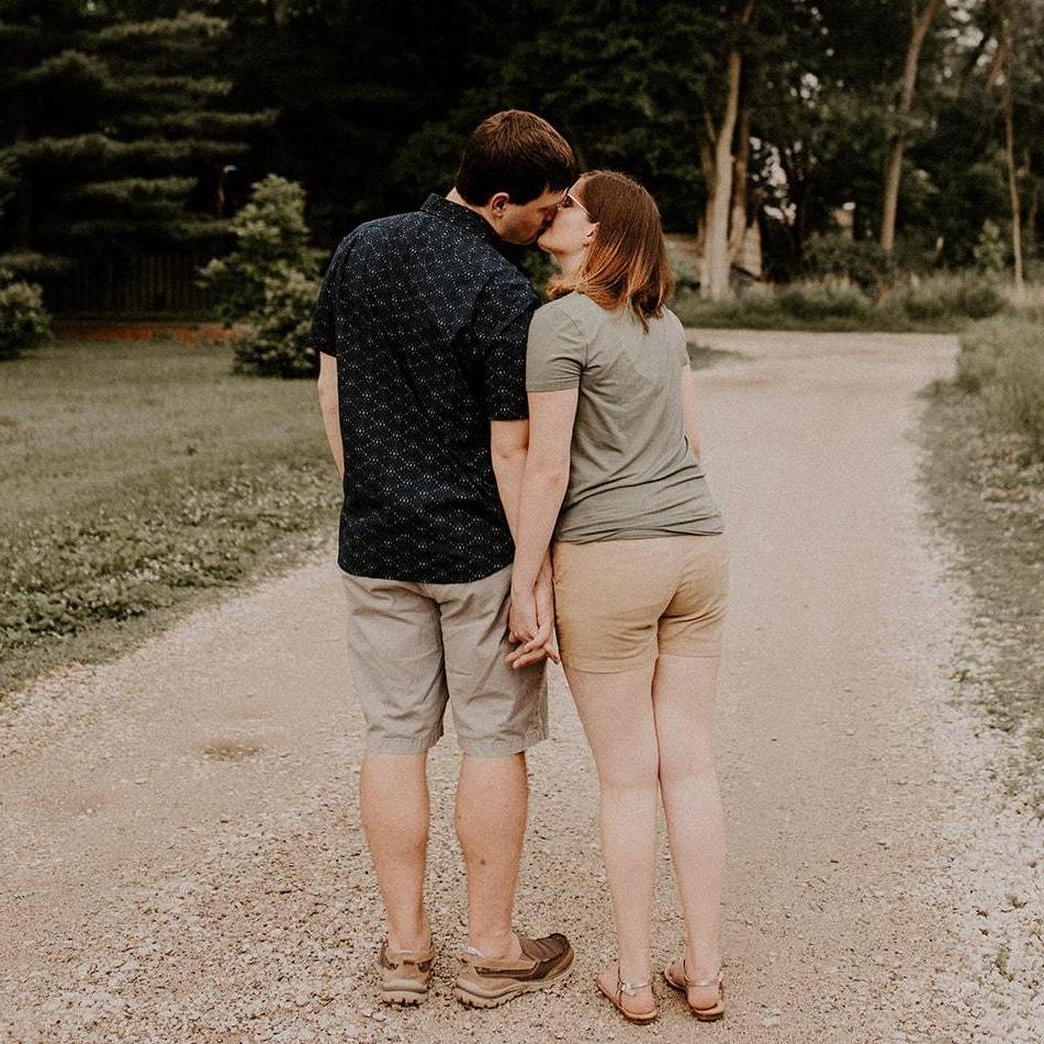 One of Marianne's favorite pictures from their engagement shoot