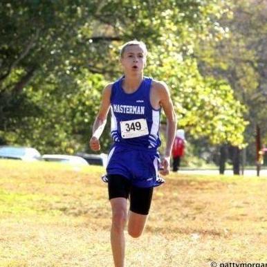 Joe racing for Masterman