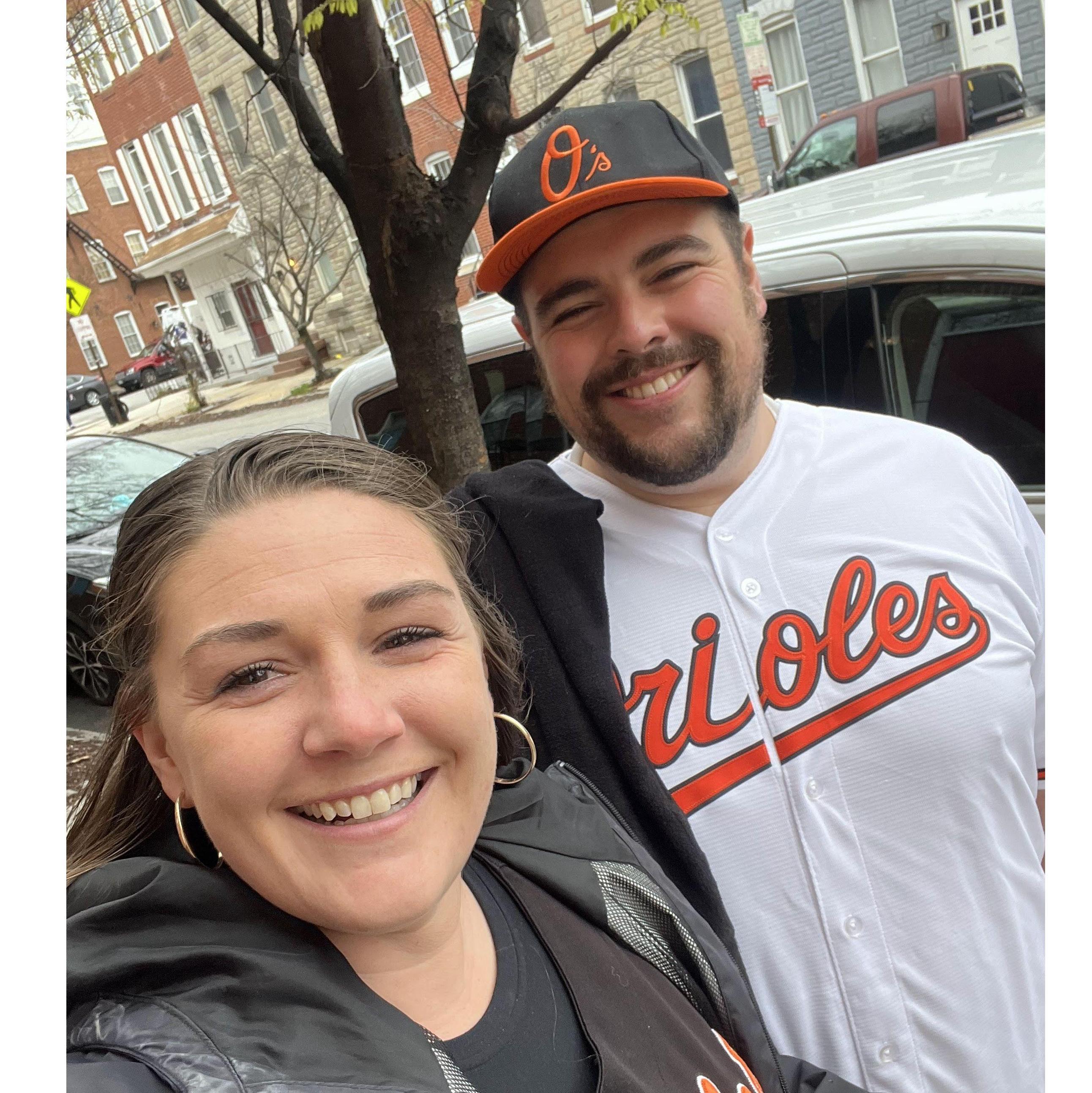 Orioles Opening Day. March 2024