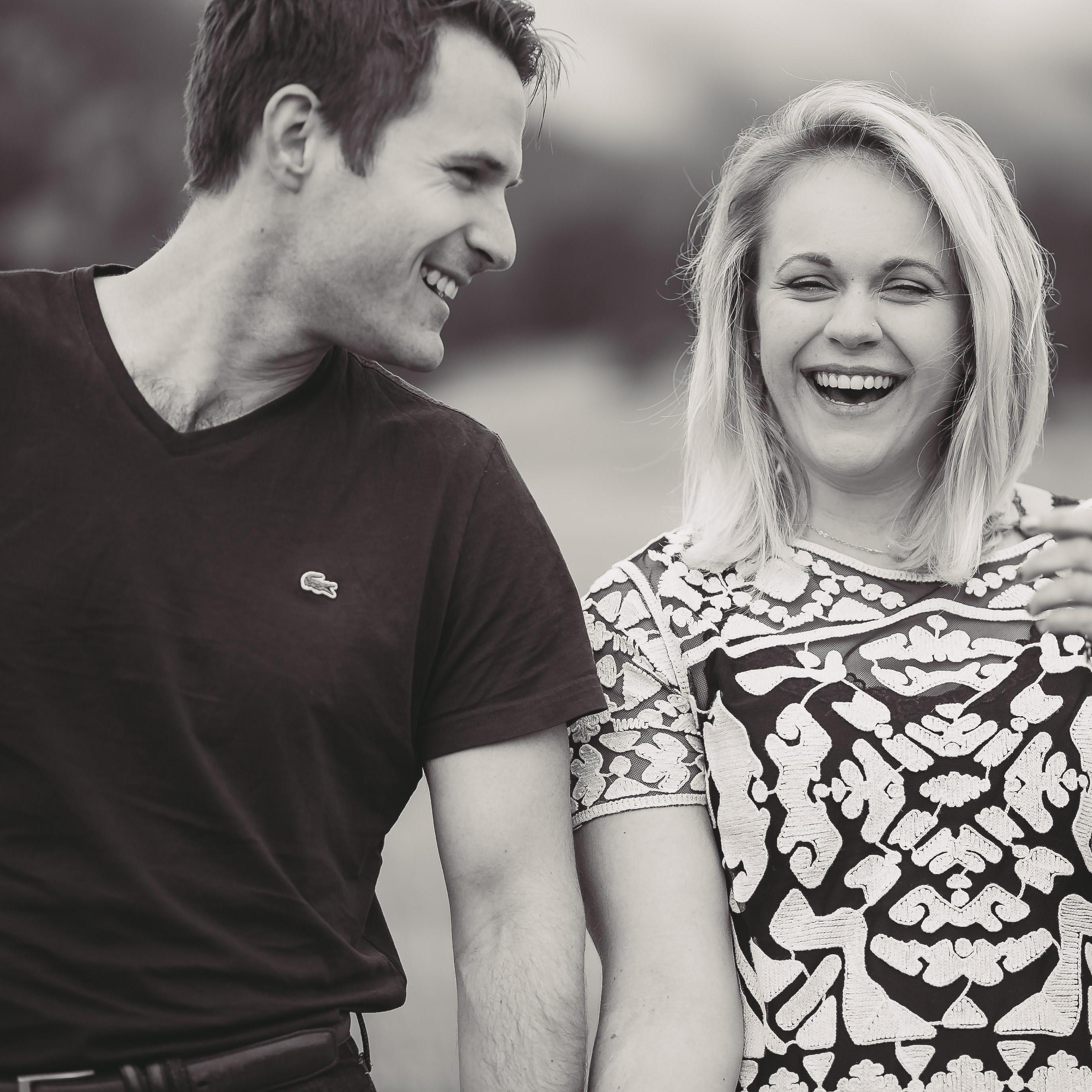 We love this one because Ned is always laughing at Sara's laugh like this.