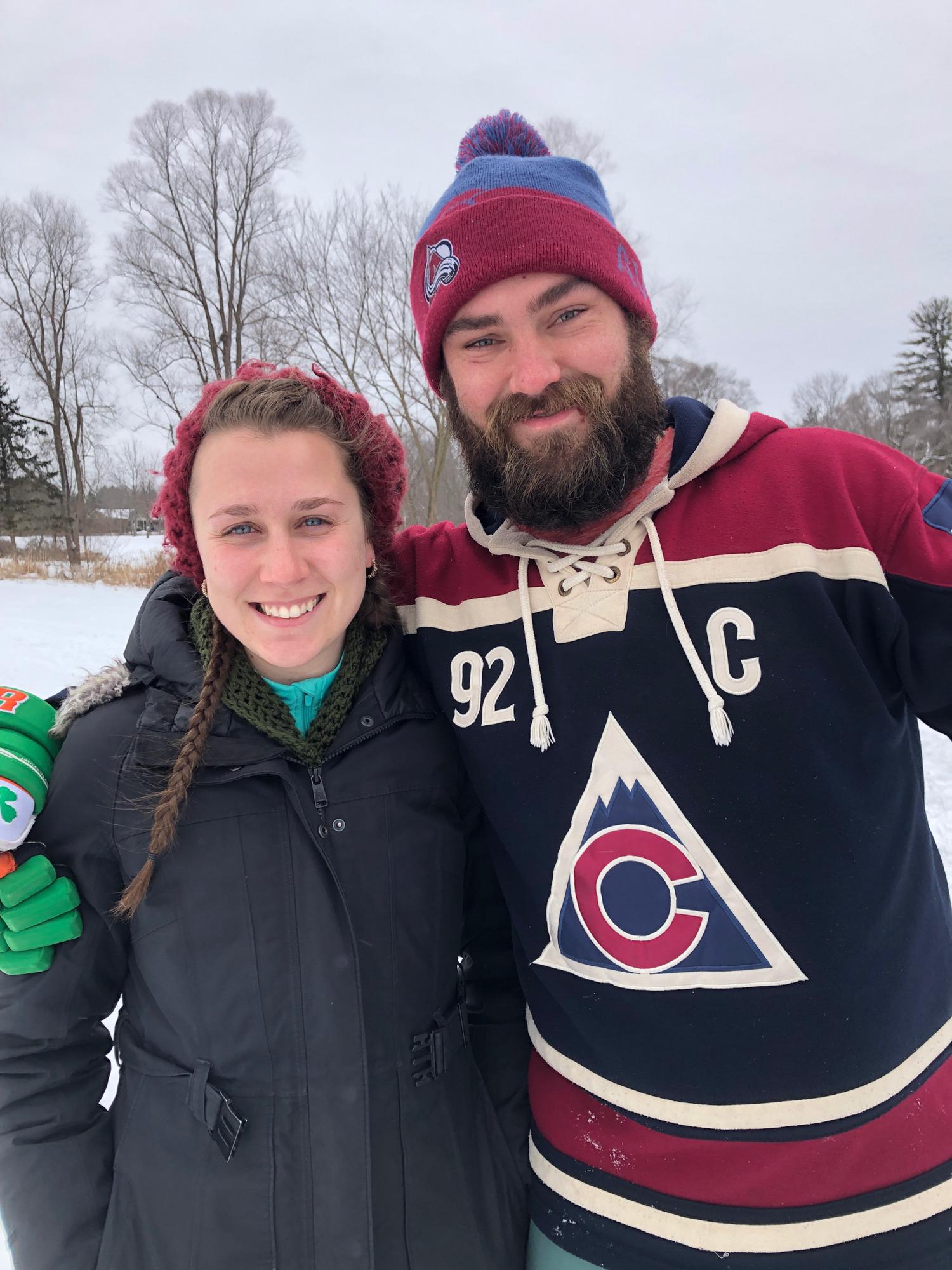 Skating on the Pond - January 2021