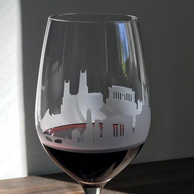 Washington DC Skyline Wine Glasses (set of...