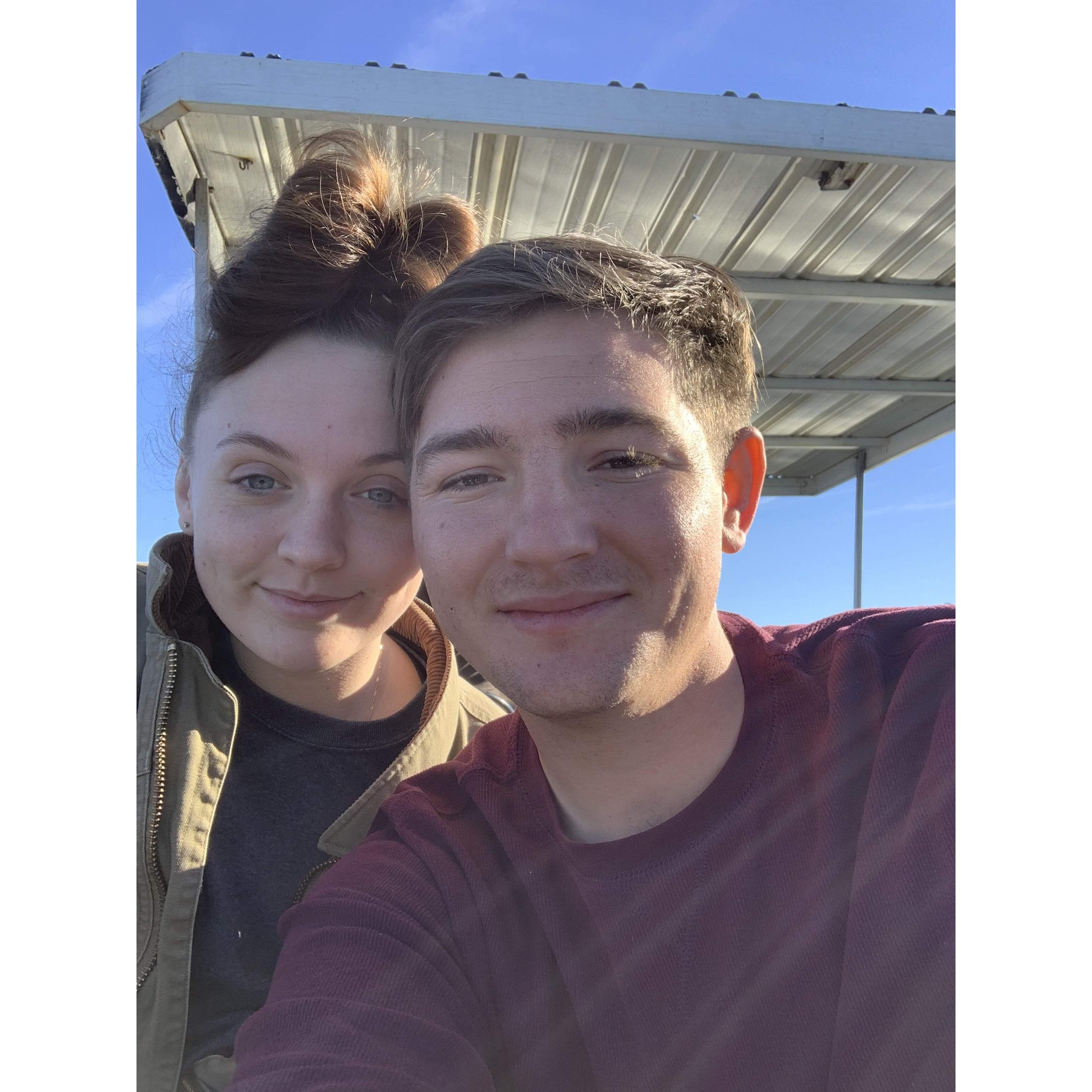 Our first fishing trip