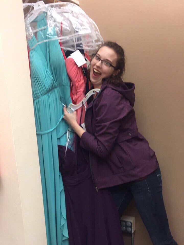Dress shopping!