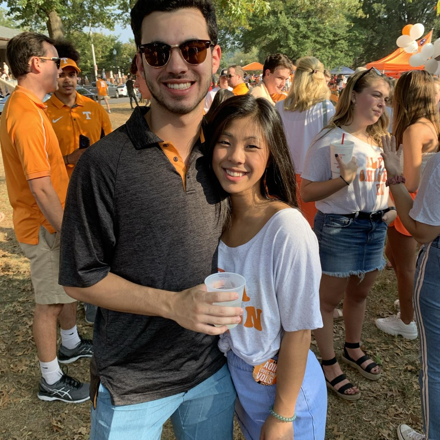 Our first picture together