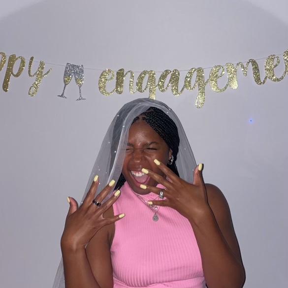 Surprise engagement party