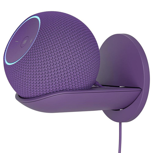 Echo Dot Max Bundle: Includes, Amazon Echo Dot Max (newest model) | Amethyst and Made for Amazon Wall Mount | Amethyst