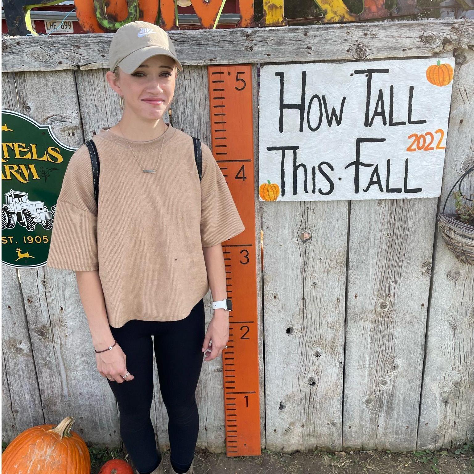 At least I'm as tall as Olaf from Frozen