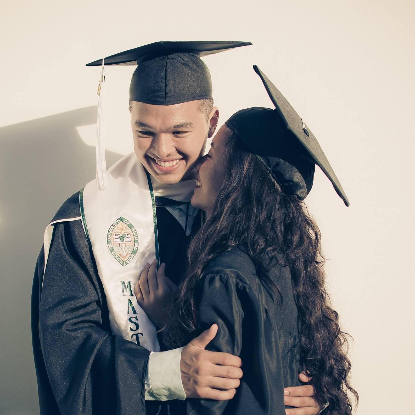 The time we graduated from college and started counting down the move to New York. Guam, 2014.