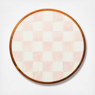 Rosy Check Acacia Wood Trivet