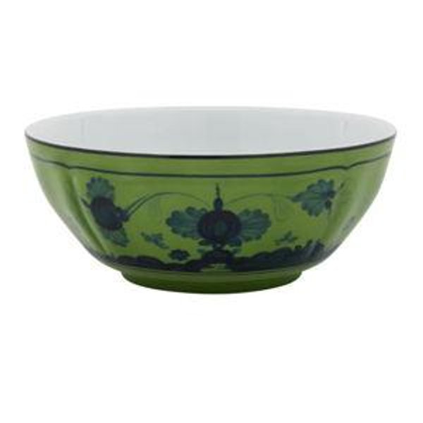 Ginori 1735 Oriente Italiano Bowl in Malachite