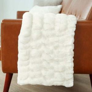 Cream Hugs Blanket - Monster