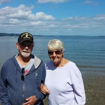 Colton's Grandpa Bud and Grandma Taresh. Colton's Grandma will be with us in spirit on our big day, and every day.