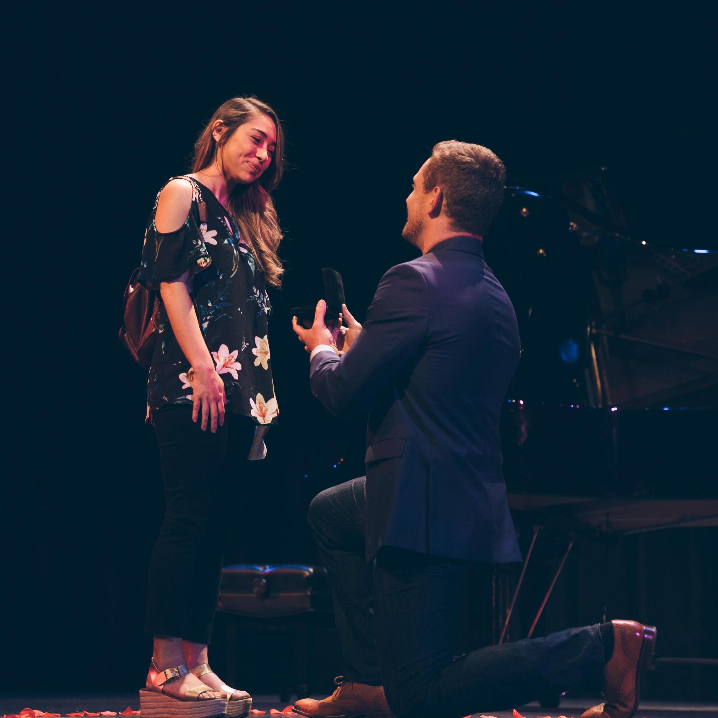 February 1, 2018: The day Matt proposed.