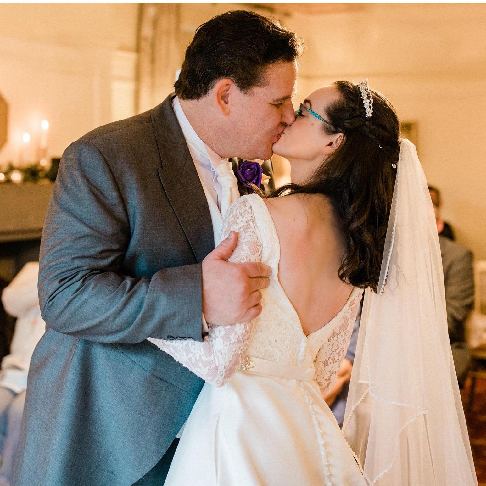 You may kiss the bride!