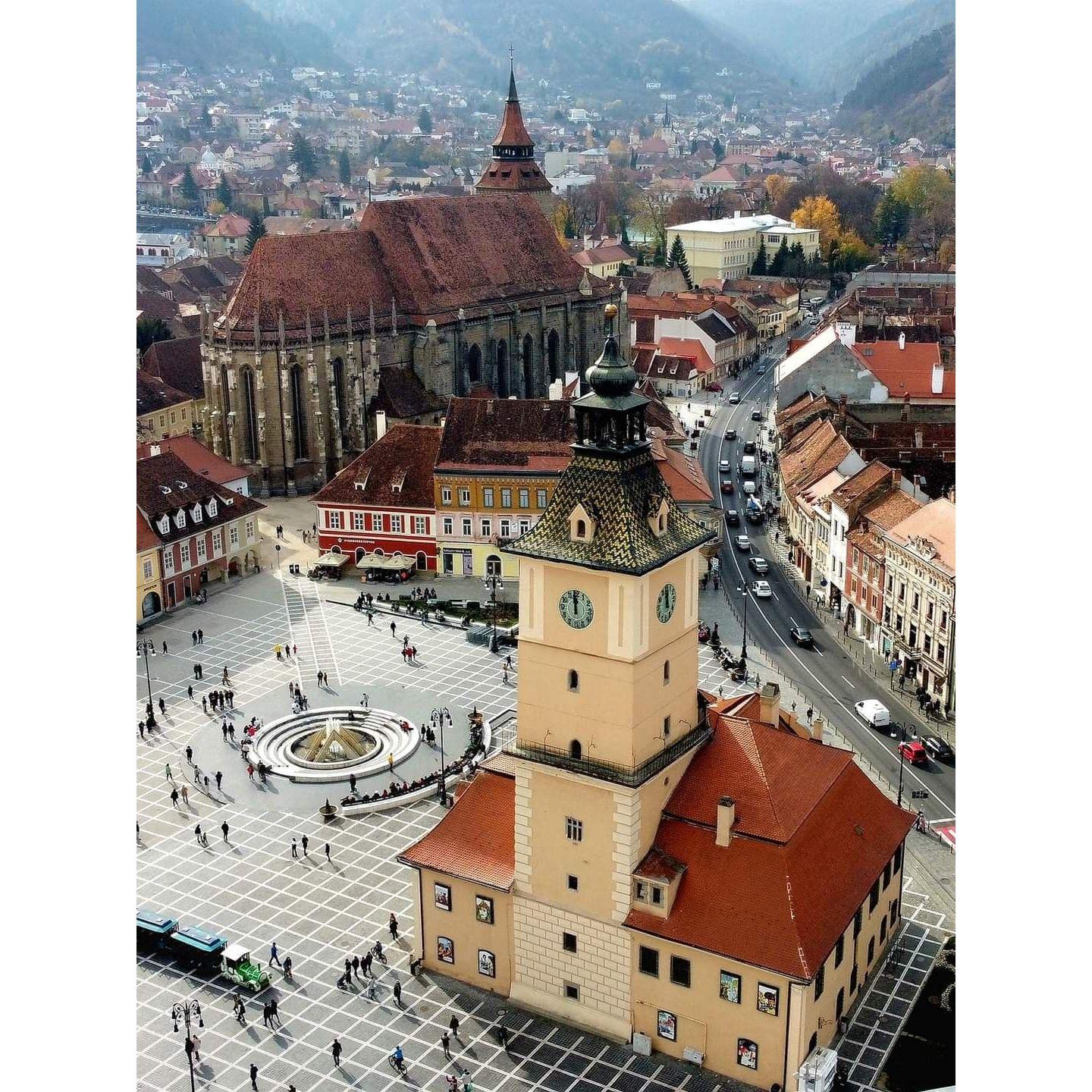 Brasov, the heart of Transylvania - 50 minutes away from the venue.