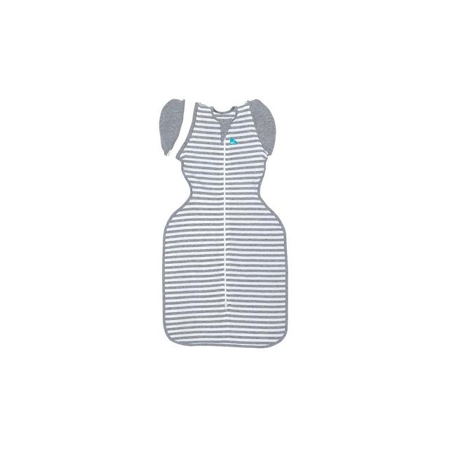Love To Dream Swaddle Wrap adaptive UP Transition Bag Original - Gray Stripe M
