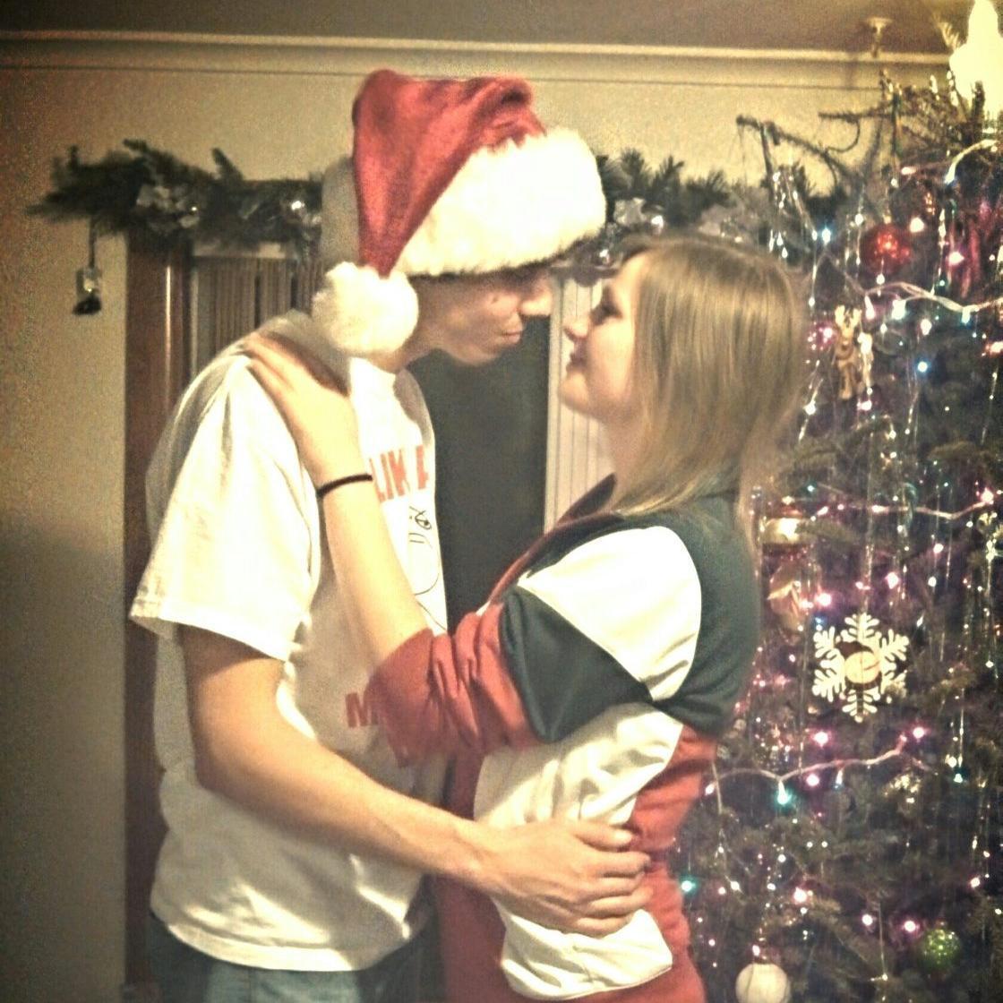 Our very first Christmas together.