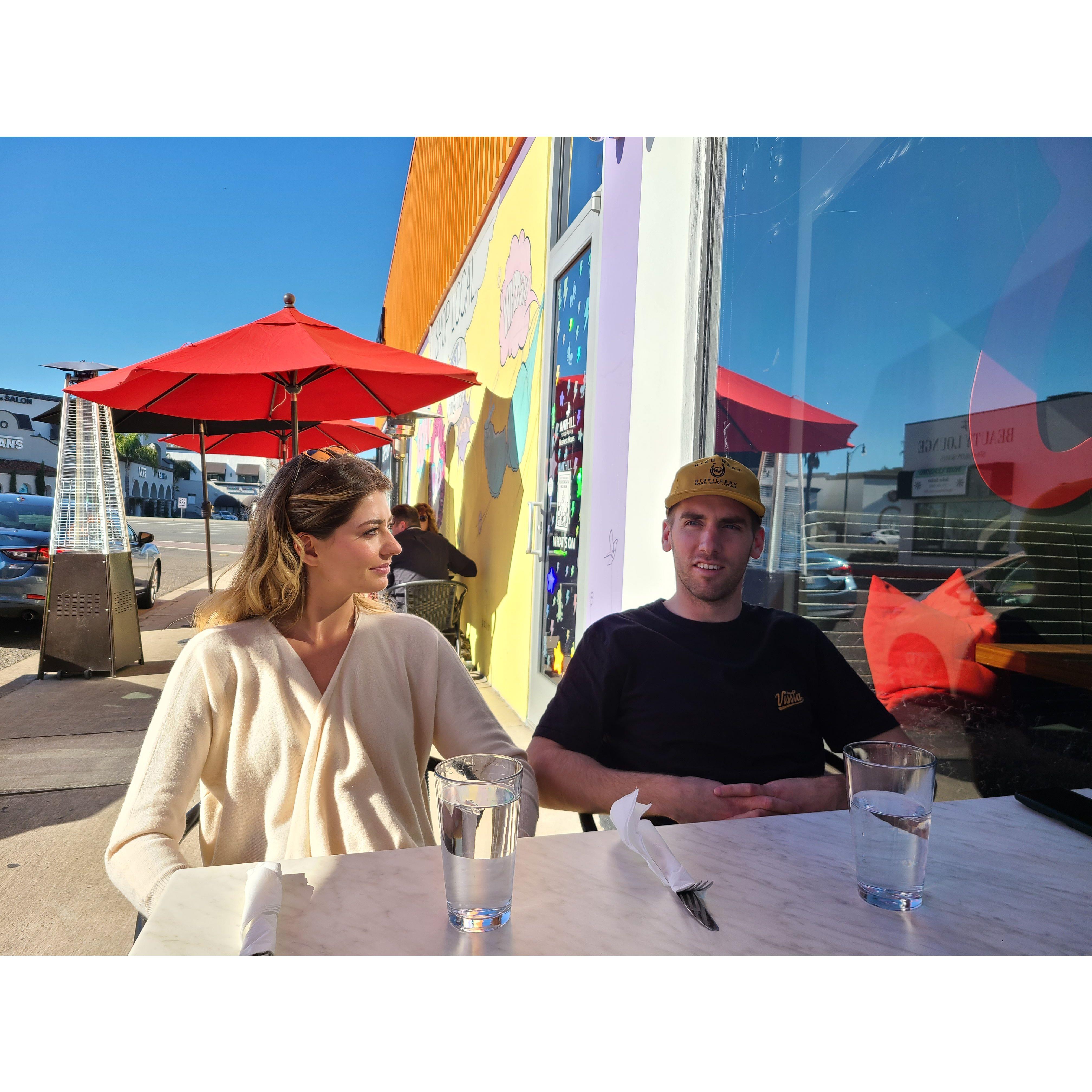 first trip to CA together
