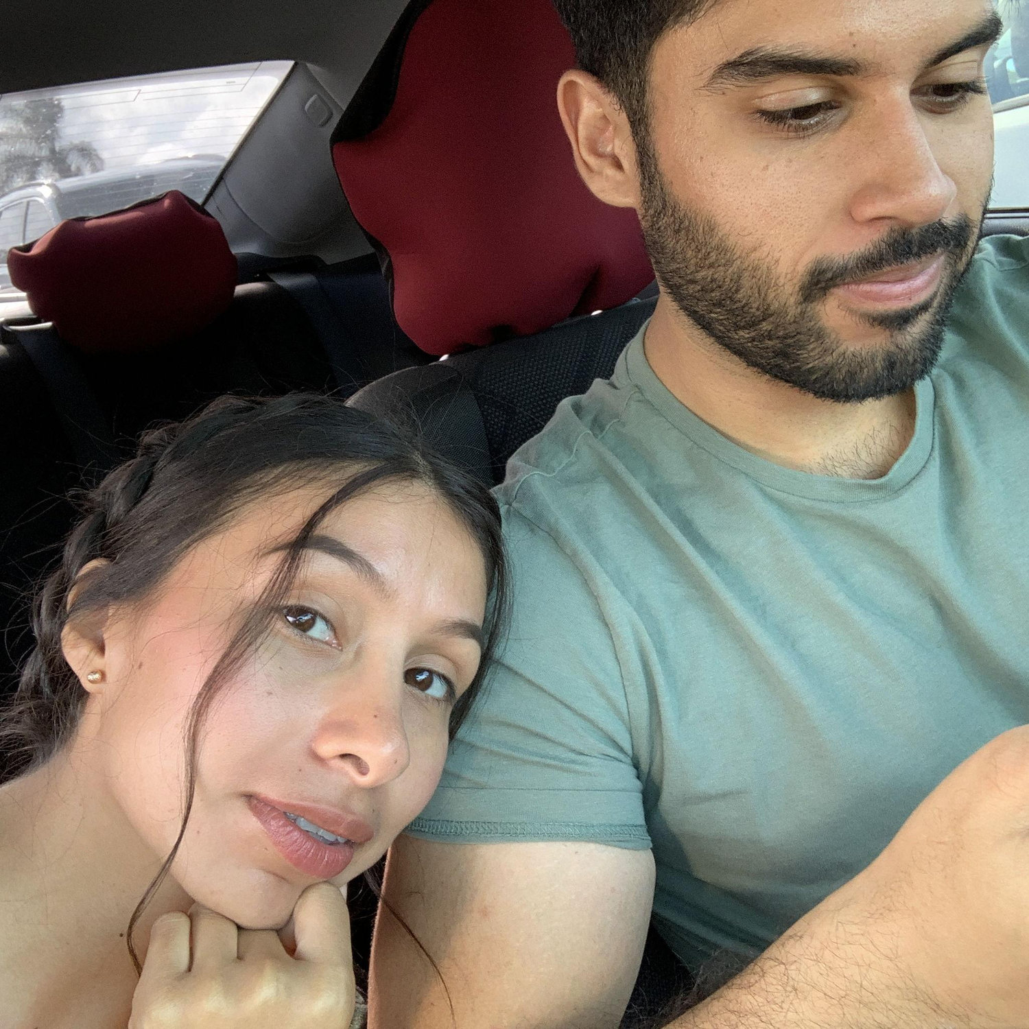 Us in the early stages of our relationship.