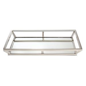 Elegance Stainless Steel Large Beam Mirrored Tray