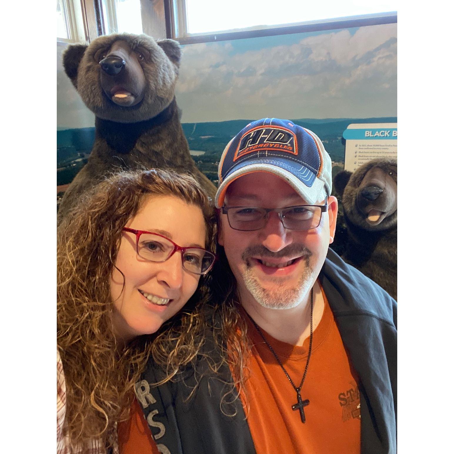Enjoying an amazing day at Lake Tobias Wildlife Park