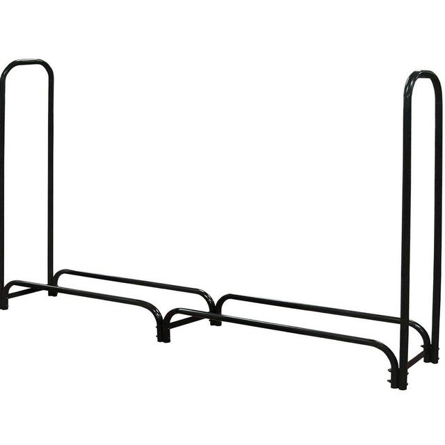 Landmann 82434 8-Foot Firewood Log Rack with Fitted Cover