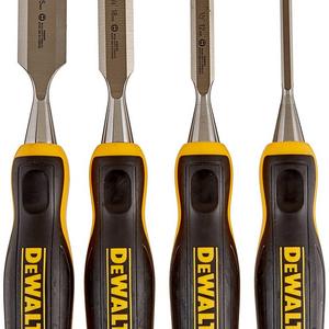 DEWALT DWHT16063 Short Blade Wood Chisel 4piece set