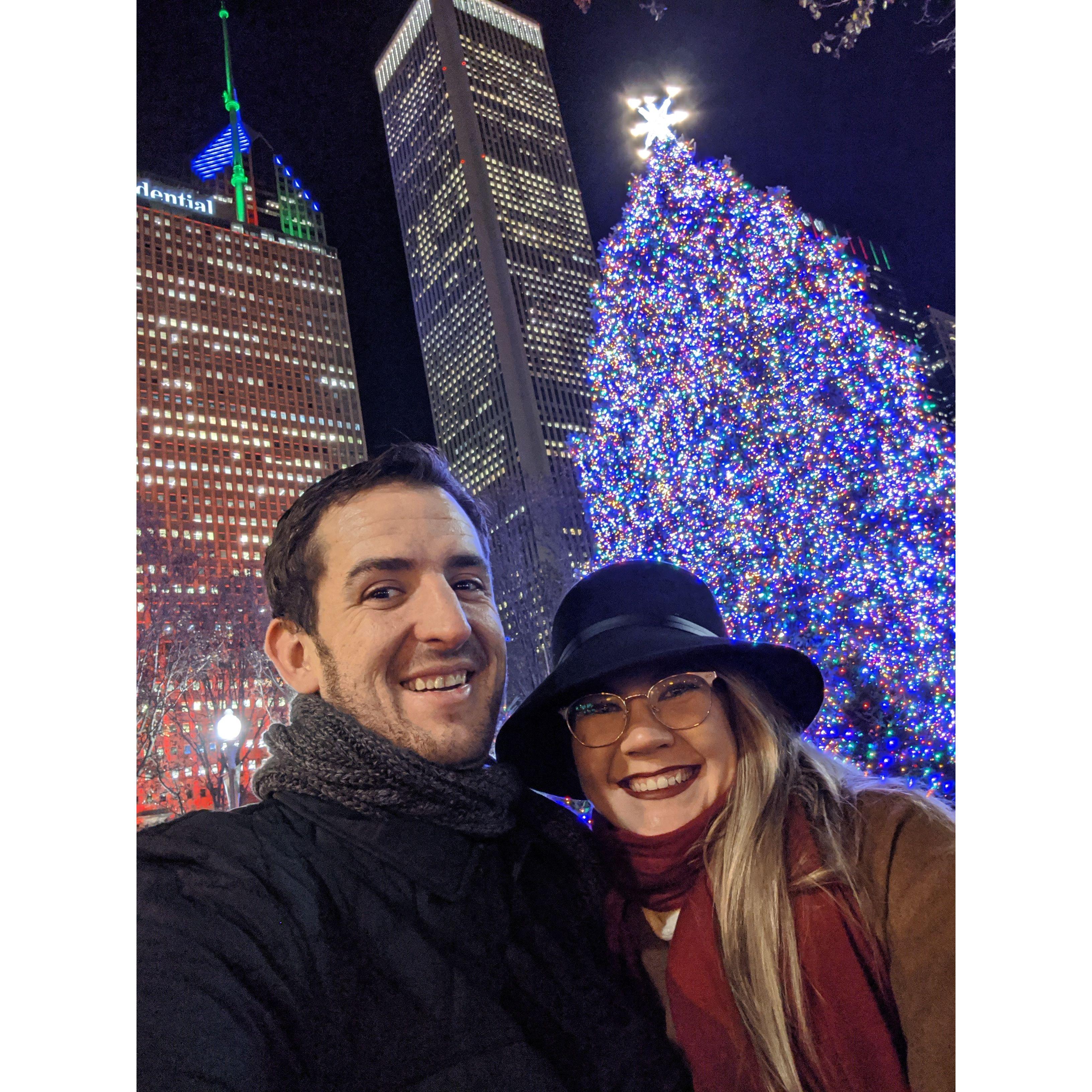 We took a train trip across the United States and ended up in New York! This was the trip we became officially Boyfriend and Girlfriend.