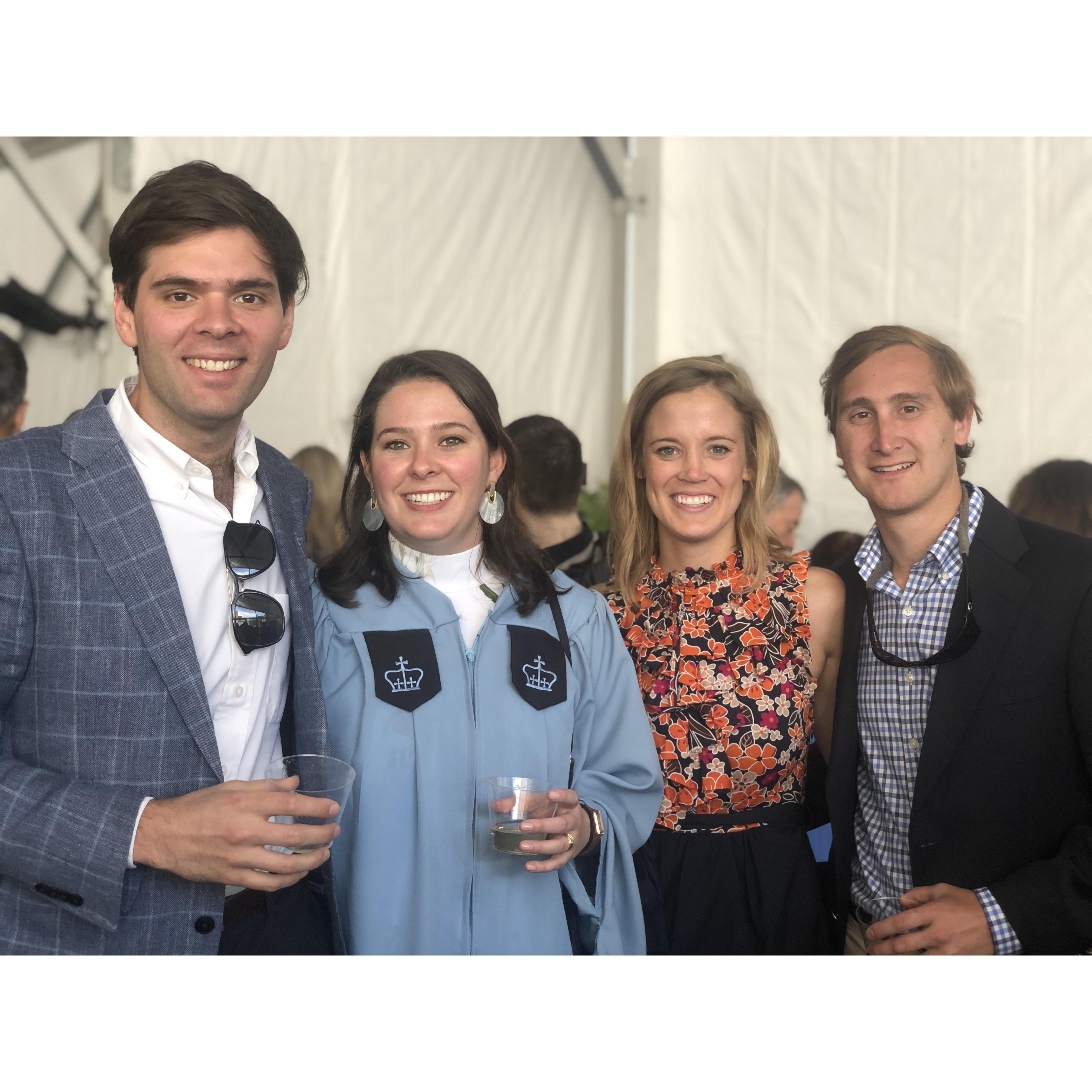 Ellen's graduation from Columbia Business School!
