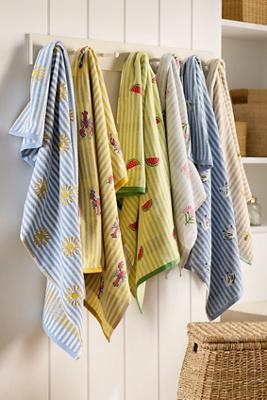 Icon Stripe Cotton Towel Collection